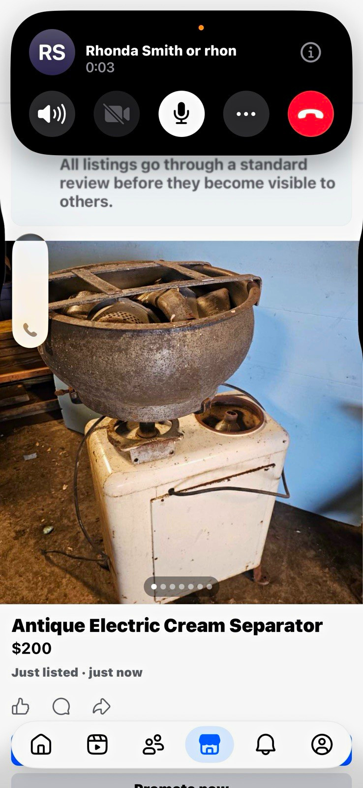 Extremely rare 1940’s cream separator. All parts included. Extremely rare 1940’s cream separator. All parts included.