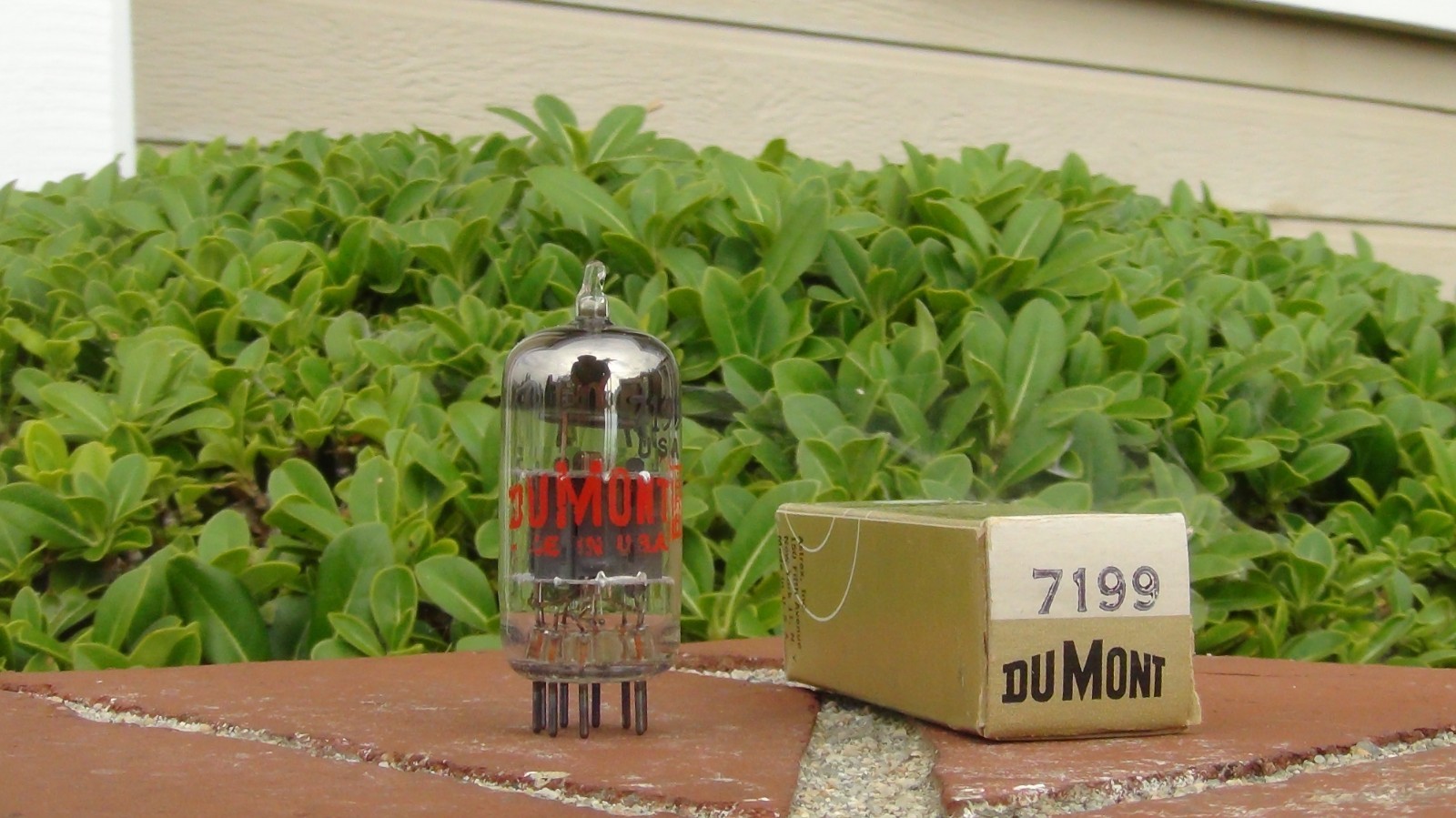 7199 NOS/NIB duMont (Syl) Triode/Pentode Tube-Tested-Fisher-Dynaco-Free Ship US 7199 NOS/NIB duMont (Syl) Triode/Pentode Tube-Tested-Fisher-Dynaco-Free Ship US