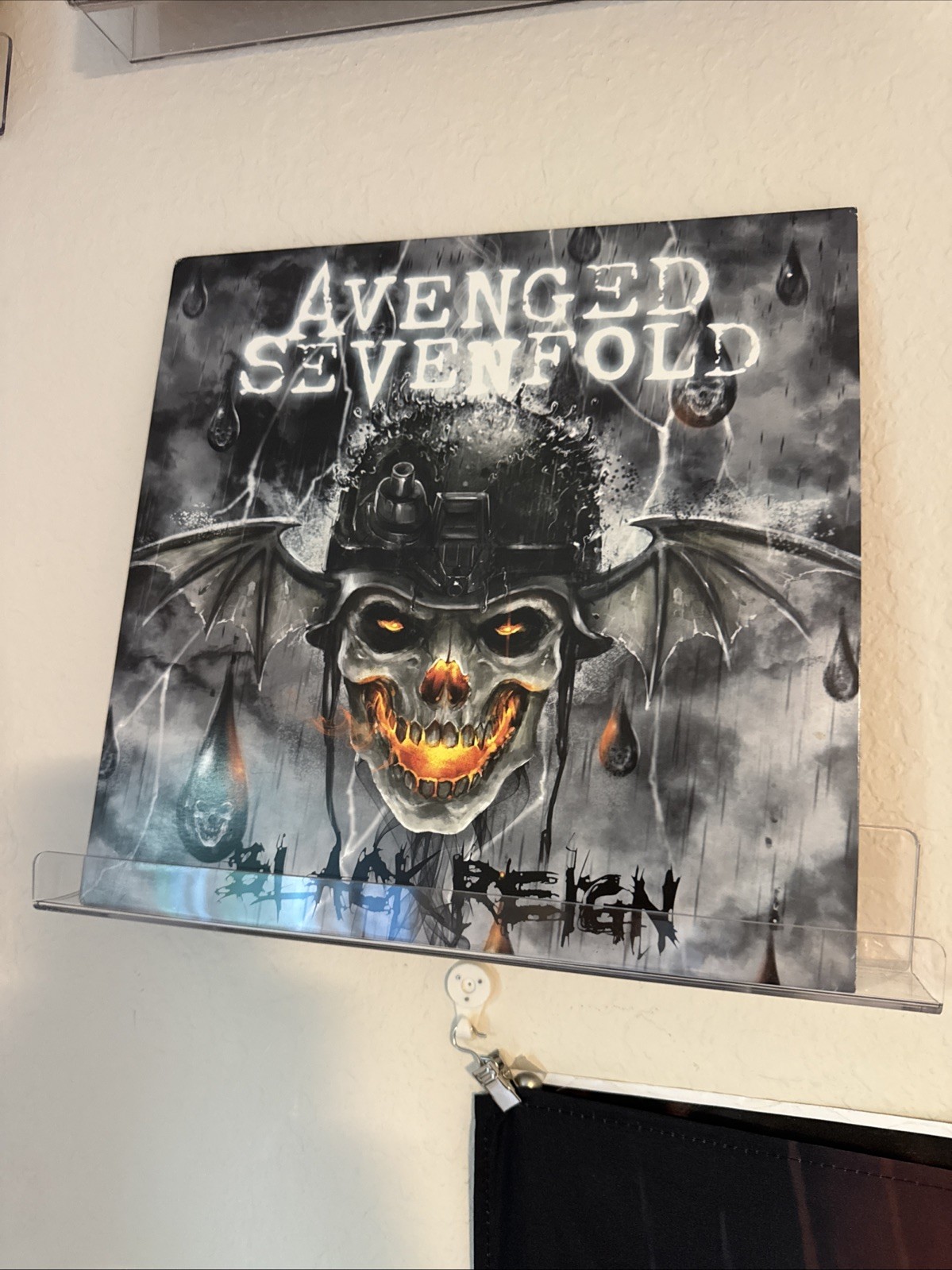 Avenged Sevenfold Black Reign Vinyl Record (2018) A7X Call of Duty Edition