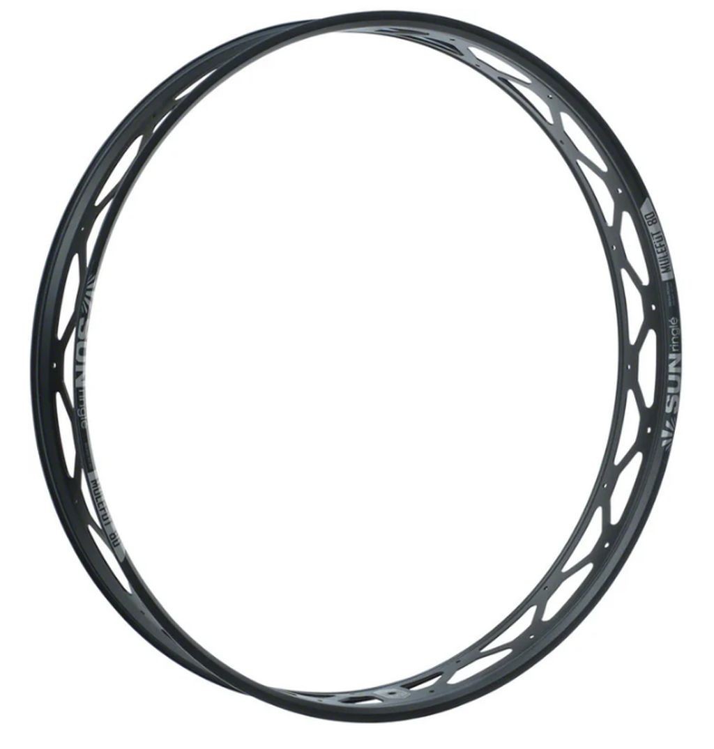 Sun Ringle Mulefut 80SL V2 Rim 27.5 32h Presta Black Sun Ringle Mulefut 80SL V2 Rim 27.5 32h Presta Black