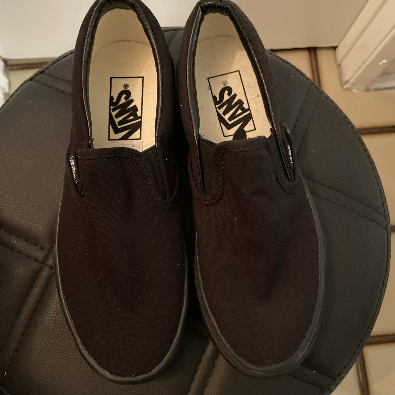 Vans Slip On All Black Vans Slip On All Black