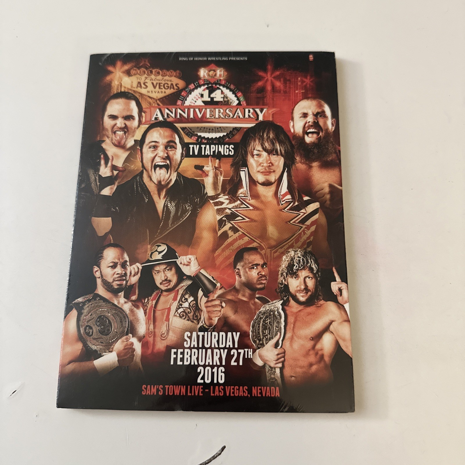 ROH 14th Anniversary TV Tapings 2016 Ring Of HONOR Wrestling DVD AEW WWE ROH 14th Anniversary TV Tapings 2016 Ring Of HONOR Wrestling DVD AEW WWE