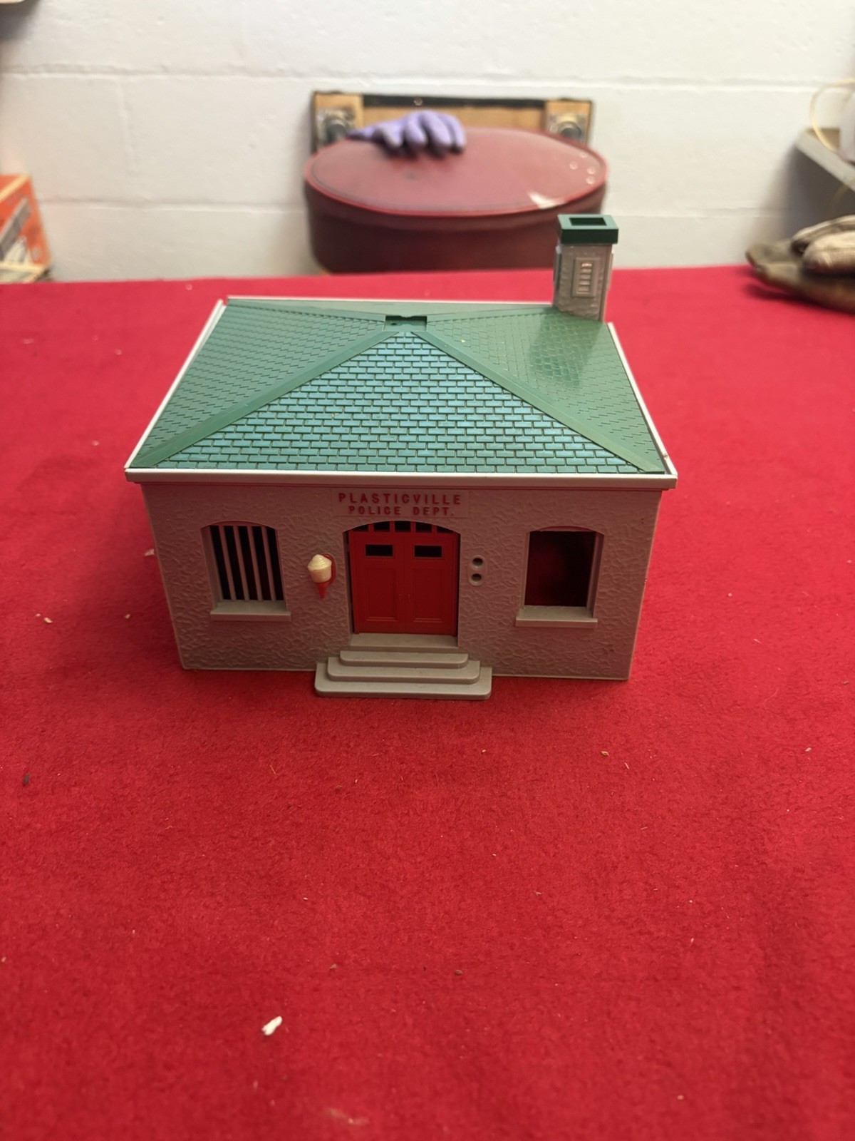 Plasticville Police Department BOX/PIECES ARE MISSING WYSIWYG