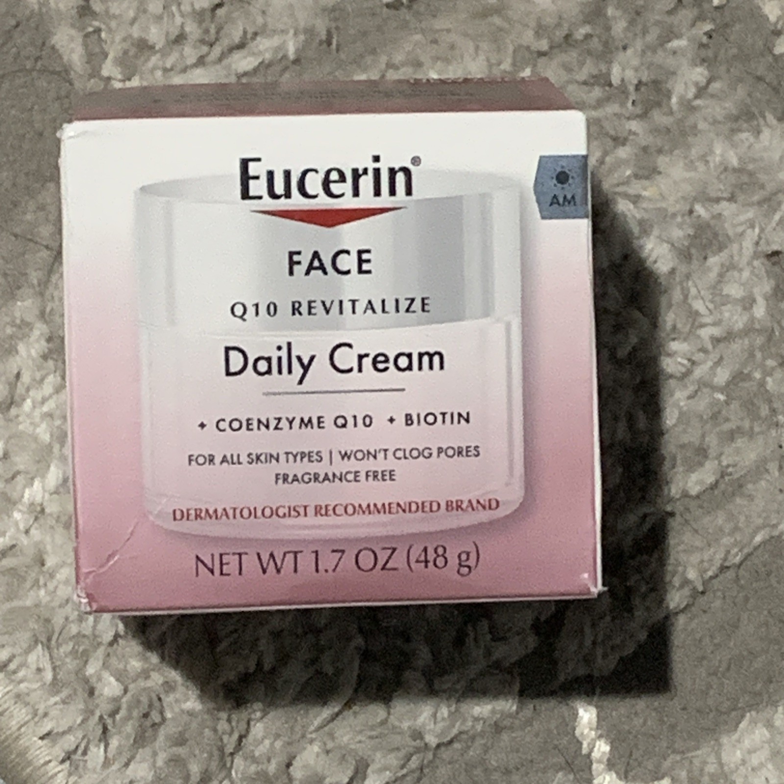 EUCERIN Q10 Revitalize Anti Wrinkle Face Cream for All Skin Types 1.7 Oz