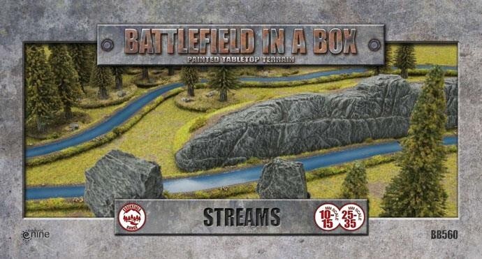 Battlefield in a Box: Essentials - Streams (x6) Flames of War