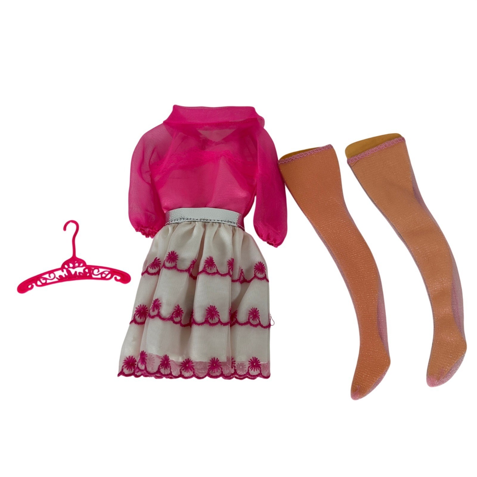 Vintage 1960s Barbie Happy Go Pink #1868 Set Outfit 1969