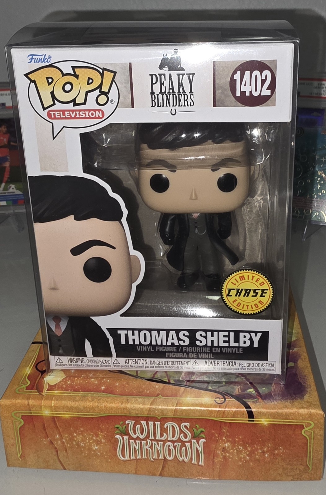 Funko Pop Thomas Shelby Chase #1402 Peaky Blinders - Limited Edition VAULTED Funko Pop Thomas Shelby Chase #1402 Peaky Blinders - Limited Edition VAULTED