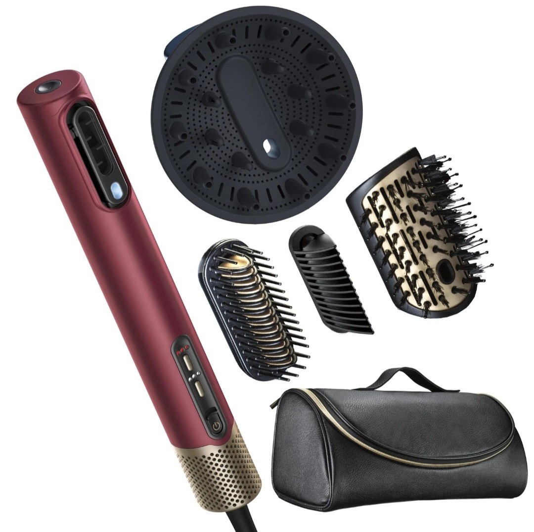 Infiniti Pro Conair 5-in-1 Hair Dryer Wand Styler Ionic Straightener Set New