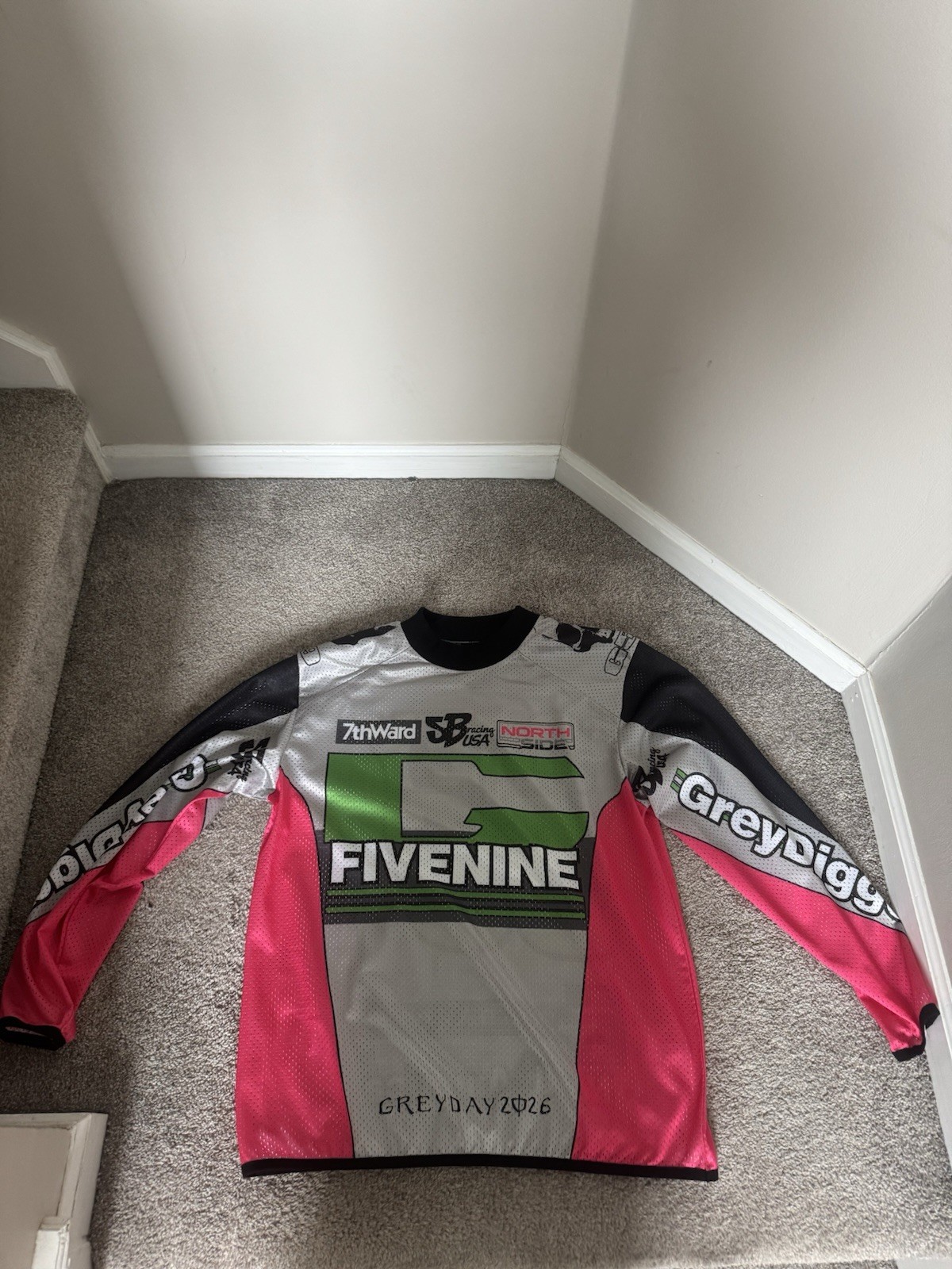 $uicide Boys Medium Grey Day G59 Racing Jersey 2026 Tour