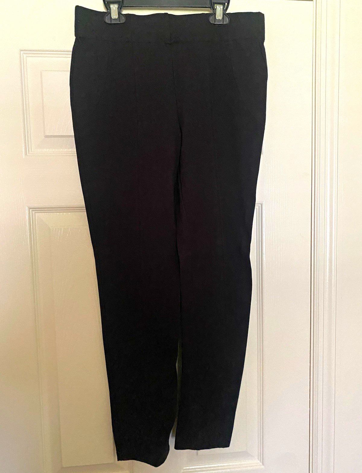 JNY Jones New York Women\'s Black Pants Size M Rayon Nylon Spandex Blend