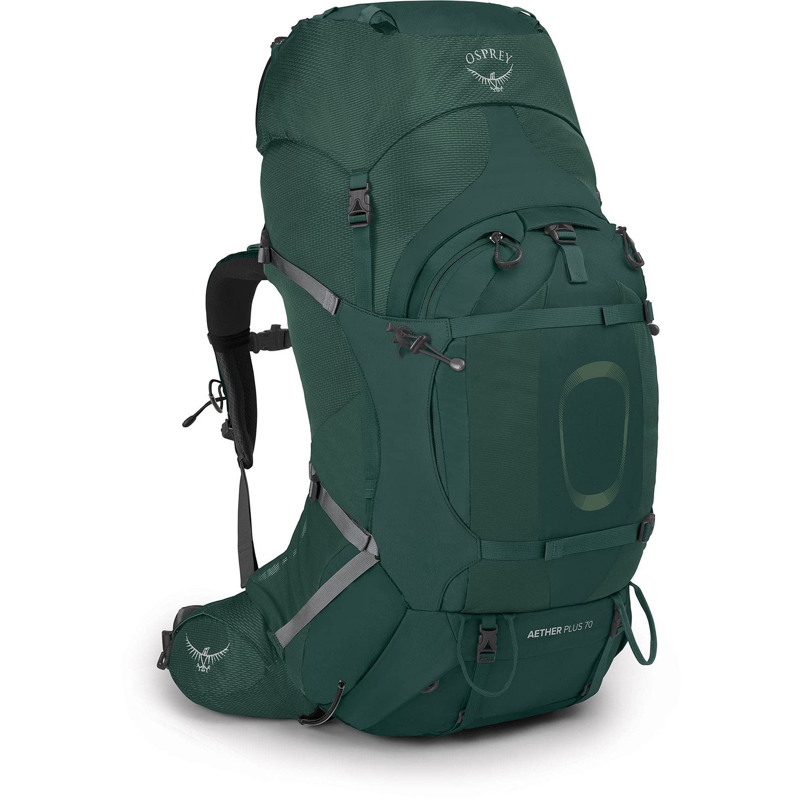 Backpacking Backpack 70L Aether Plus Men s Large-X Green Osprey L-XL Mens Backpacking Backpack 70L Aether Plus Men s Large-X Green Osprey L-XL Mens