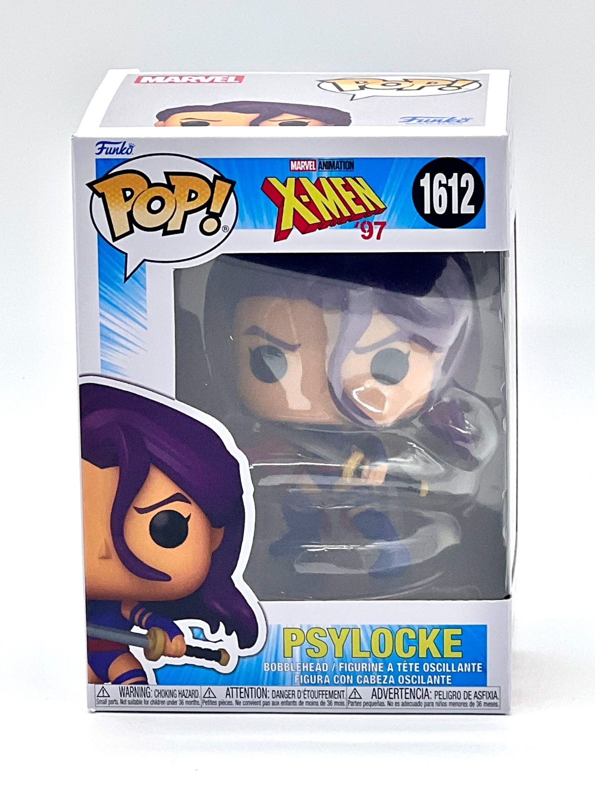 Funko POP Marvel X-Men '97 Psylocke Collectable Vinyl Figure #1612 NEW