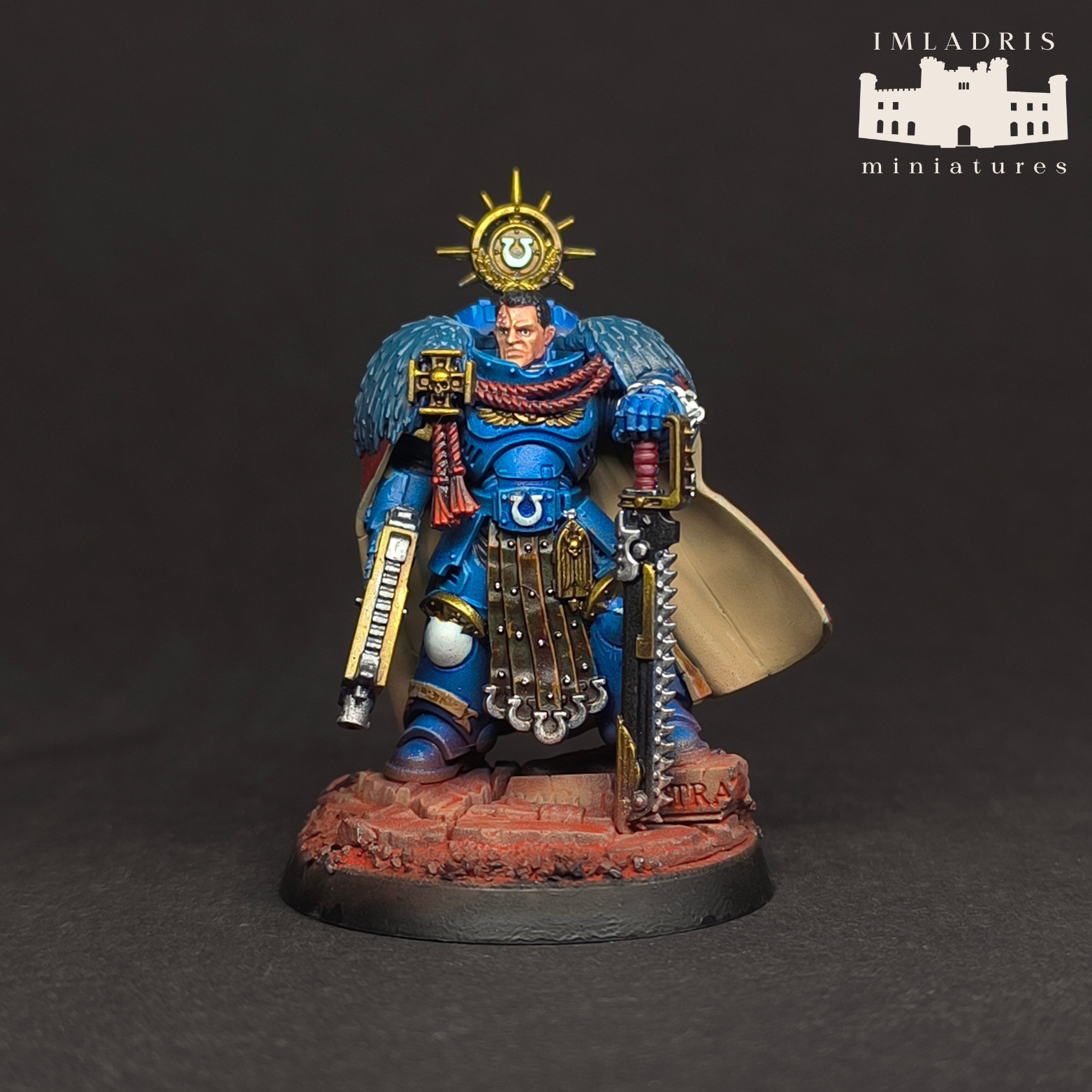 Captain Titus | Ultramarines | Warhammer 40k | PRO painted