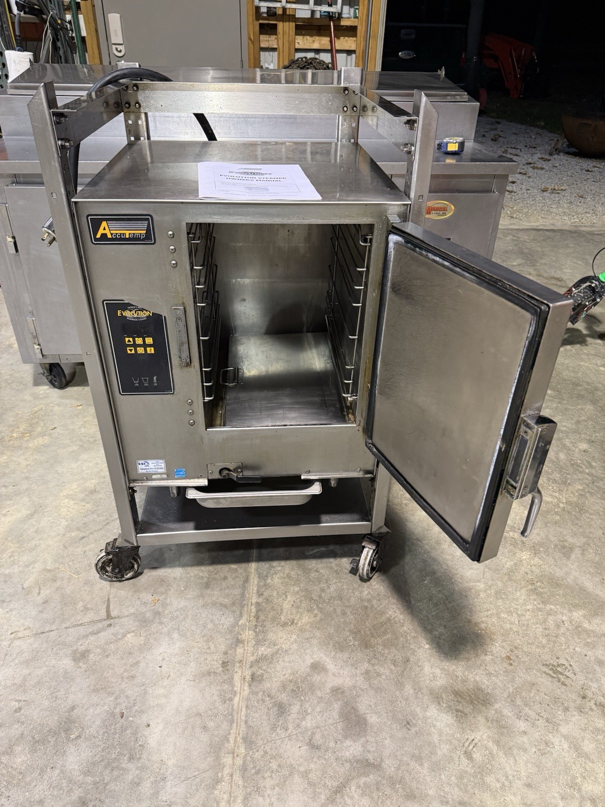 AccuTemp E62083D100 Evolution™ (6) Pan Convection Steamer - Countertop, 208v/3ph