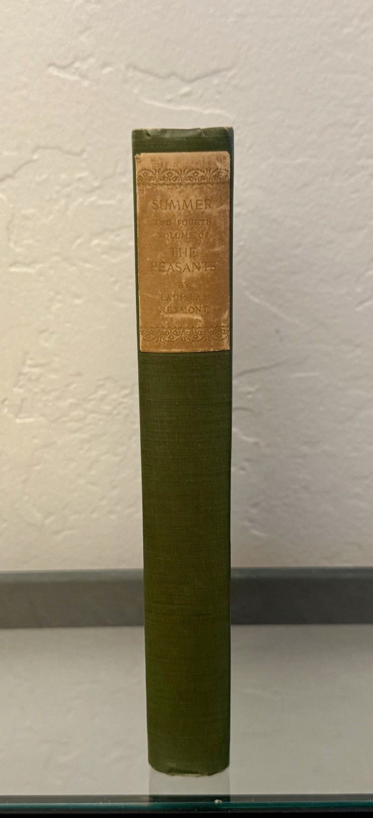 The Peasants Summer by Ladislas Reymont 1925 HC / #62 of 150