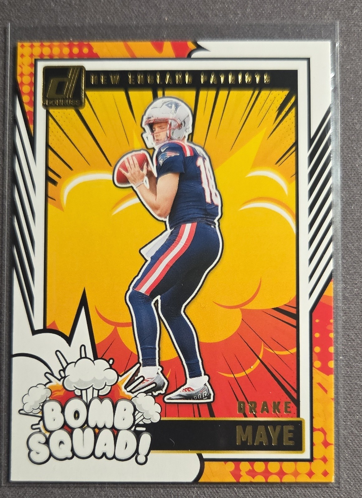 2024 Panini Donruss - Bomb Squad Drake Maye #28 (RC)