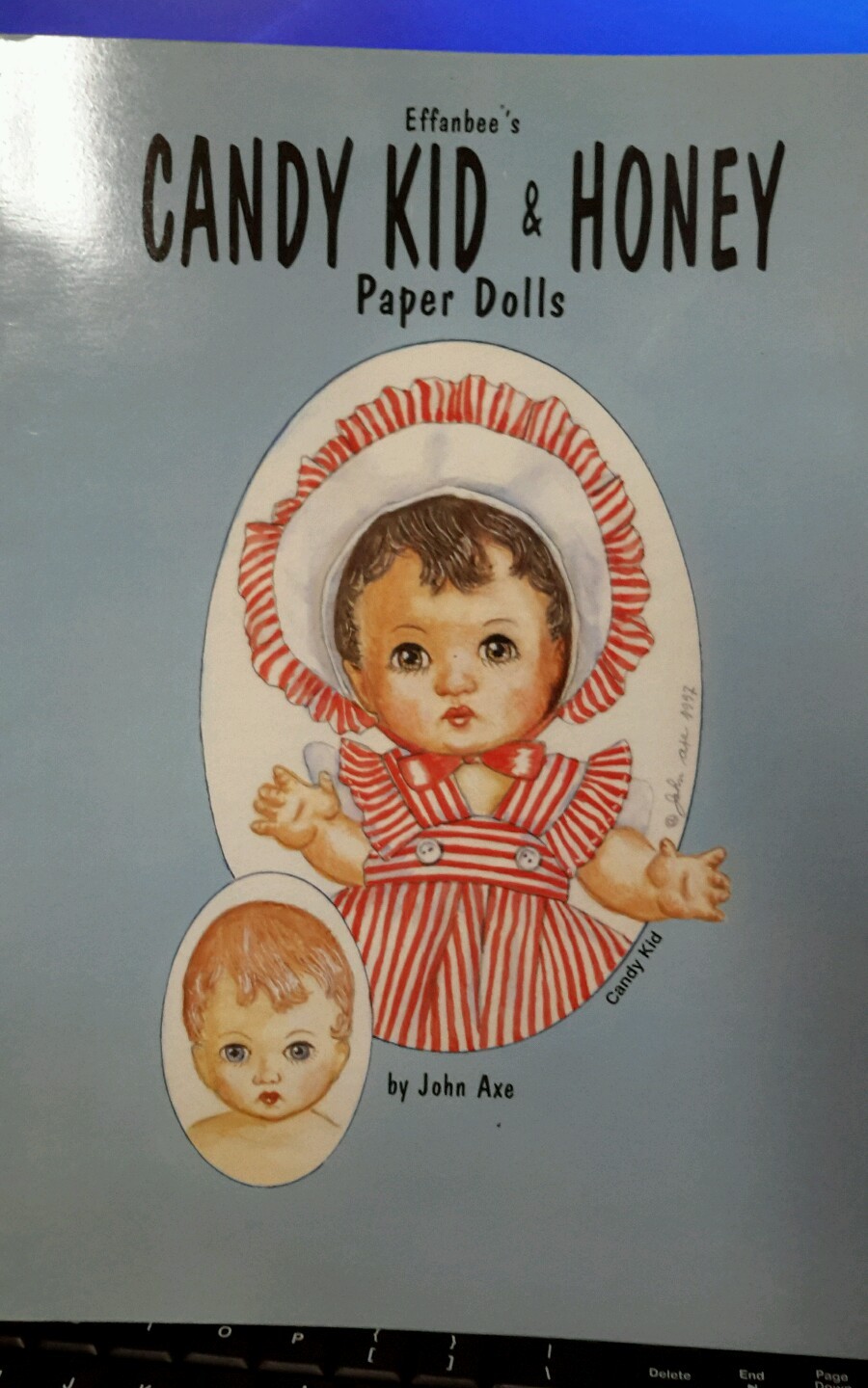 EFFANBEE'S CANDY KID & HONEY PAPER DOLLS BY JOHN AXE *SALE* 2 sided EFFANBEE'S CANDY KID & HONEY PAPER DOLLS BY JOHN AXE *SALE* 2 sided