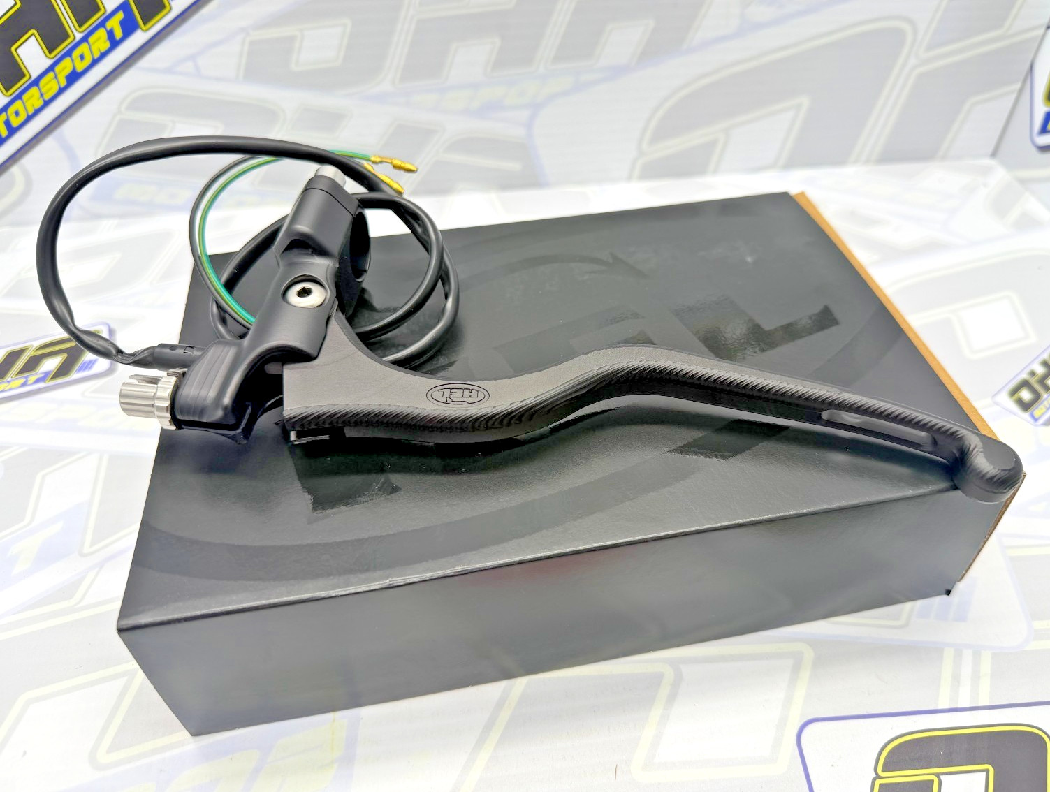 HEL Performance Billet Clutch Perch & Lever Assembly Motorcycle Race Track BLACK