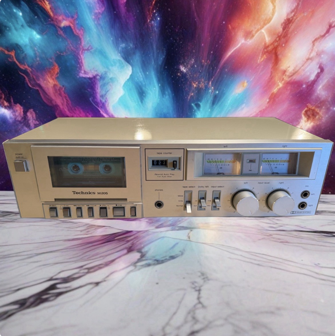 Technics RS-M205 Stereo Tape Cassette Deck Near Mint Vintage Japan *Serviced*🔥 Technics RS-M205 Stereo Tape Cassette Deck Near Mint Vintage Japan *Serviced*🔥