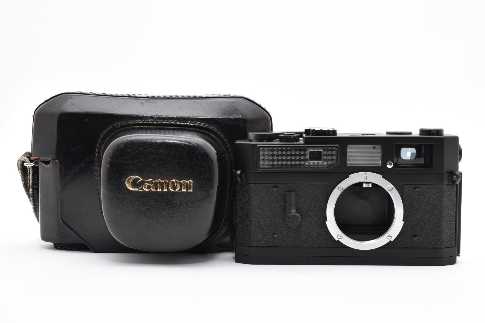 Rare[ NEAR MINT ] Canon Model 7 Black Rangefinder 35mm Film Camera Body Japan