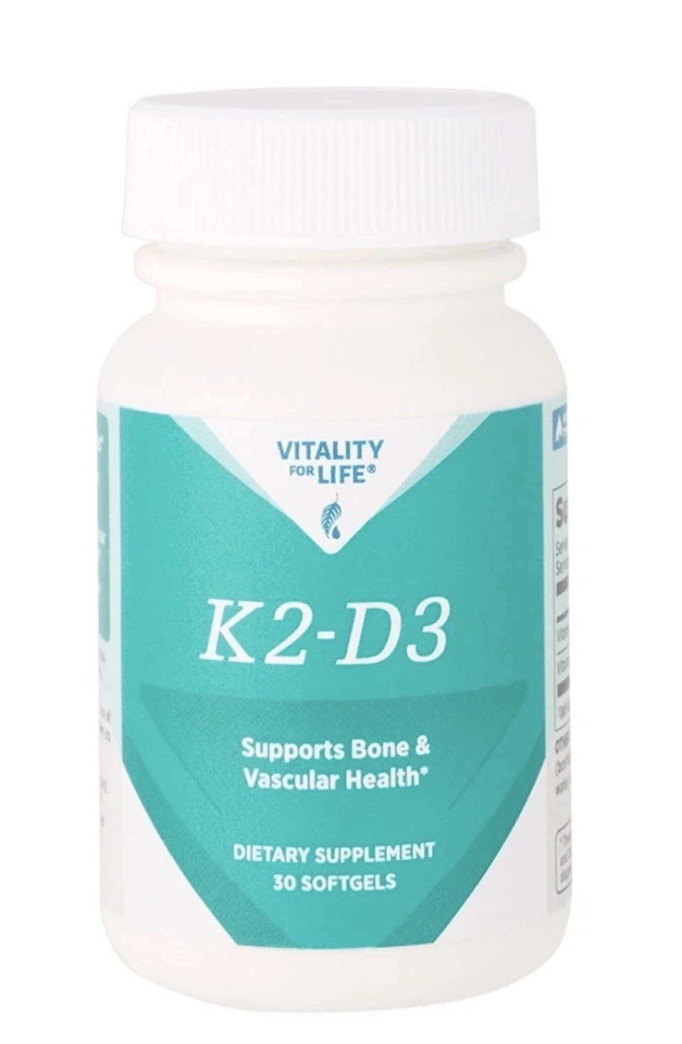 Melaleuca K2-D3 Supplement, Supports Bone & Vascular Health, New, Sealed