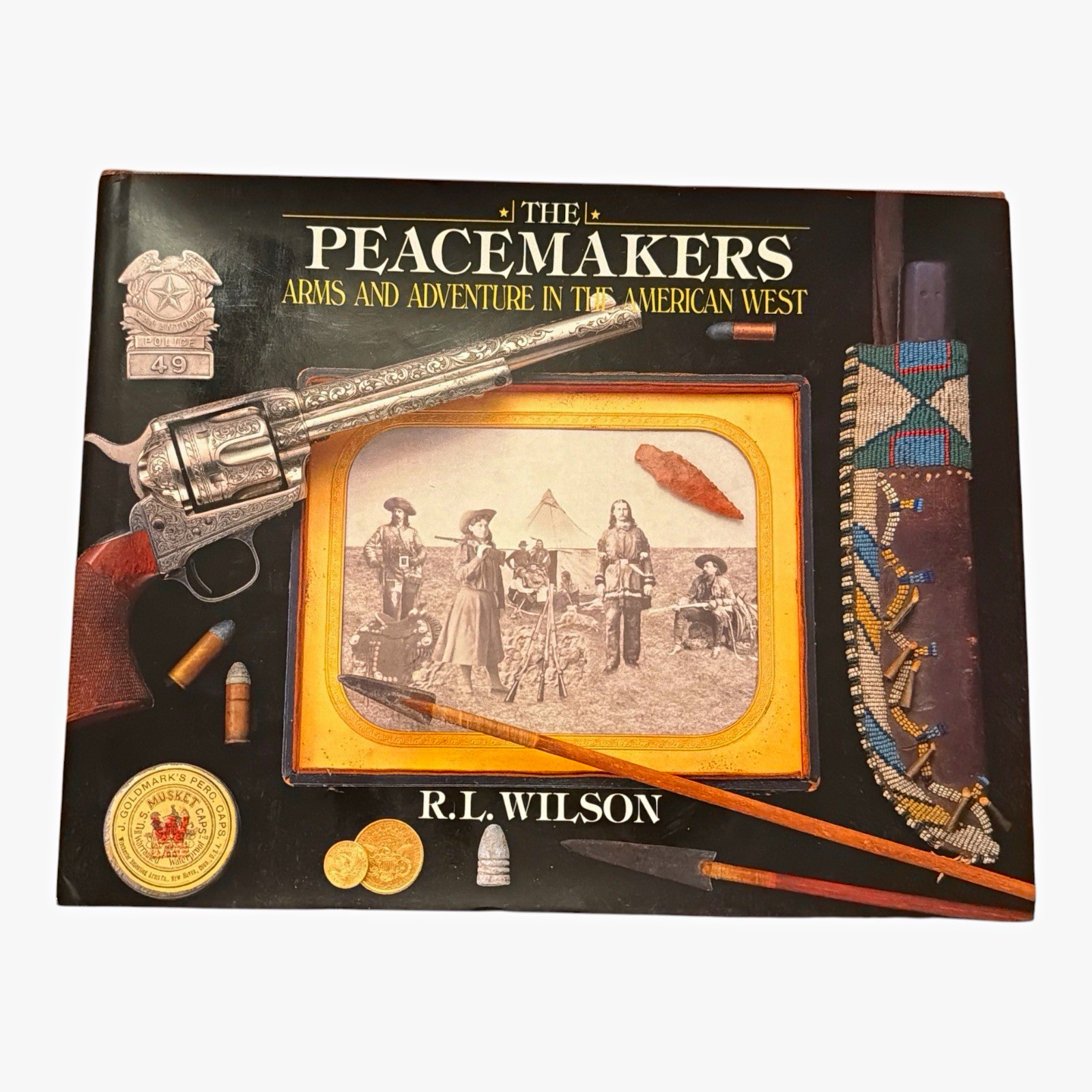 R. L. Wilson The Peacemakers HC 1992 Signed Inscribed Illus DJ First Edition 