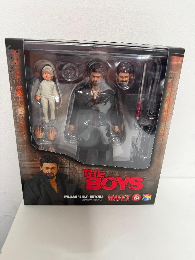 OFFICIAL MEDICOM TOY MAFEX No.154 WILLIAM BILLY BUTCHER THE BOYS (US SELLER) OFFICIAL MEDICOM TOY MAFEX No.154 WILLIAM BILLY BUTCHER THE BOYS (US SELLER)