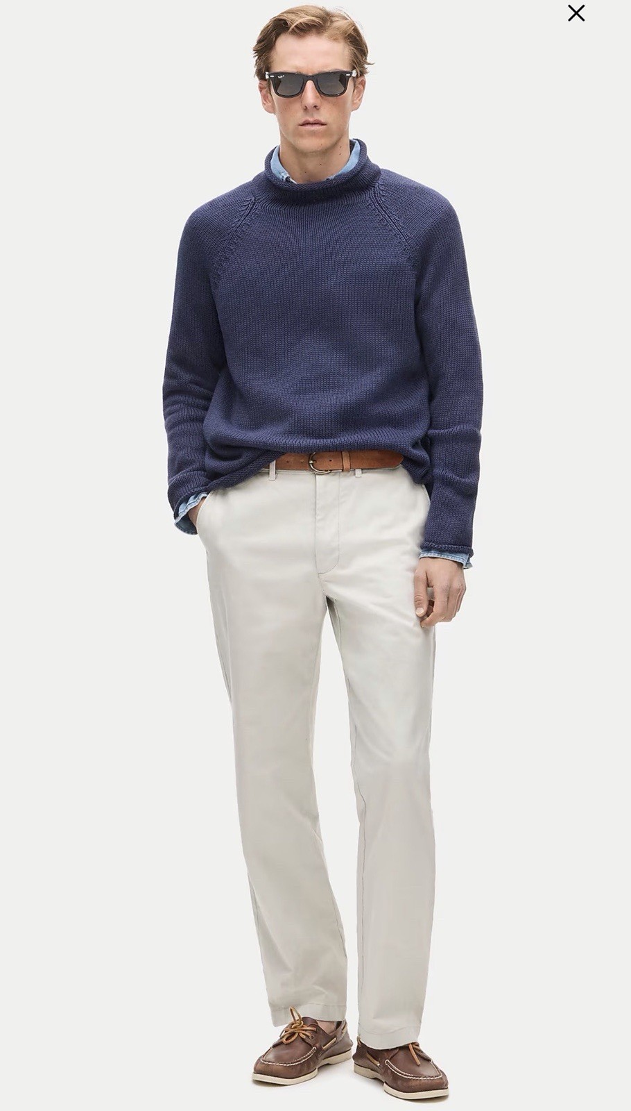 J. CREW Classic Chino Pant Men’s 31x32 Stone NEW Preppy Casual 100% Cotton BE611