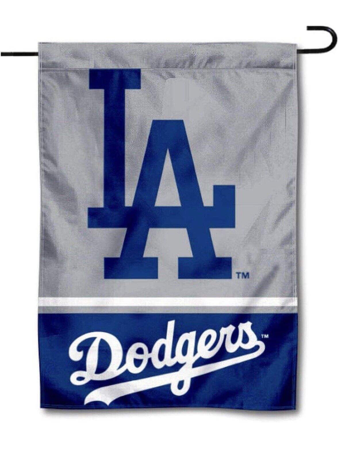 MLB Los Angeles Dodgers Garden Flag Double Sided MLB Dodgers Premium Yard Flag