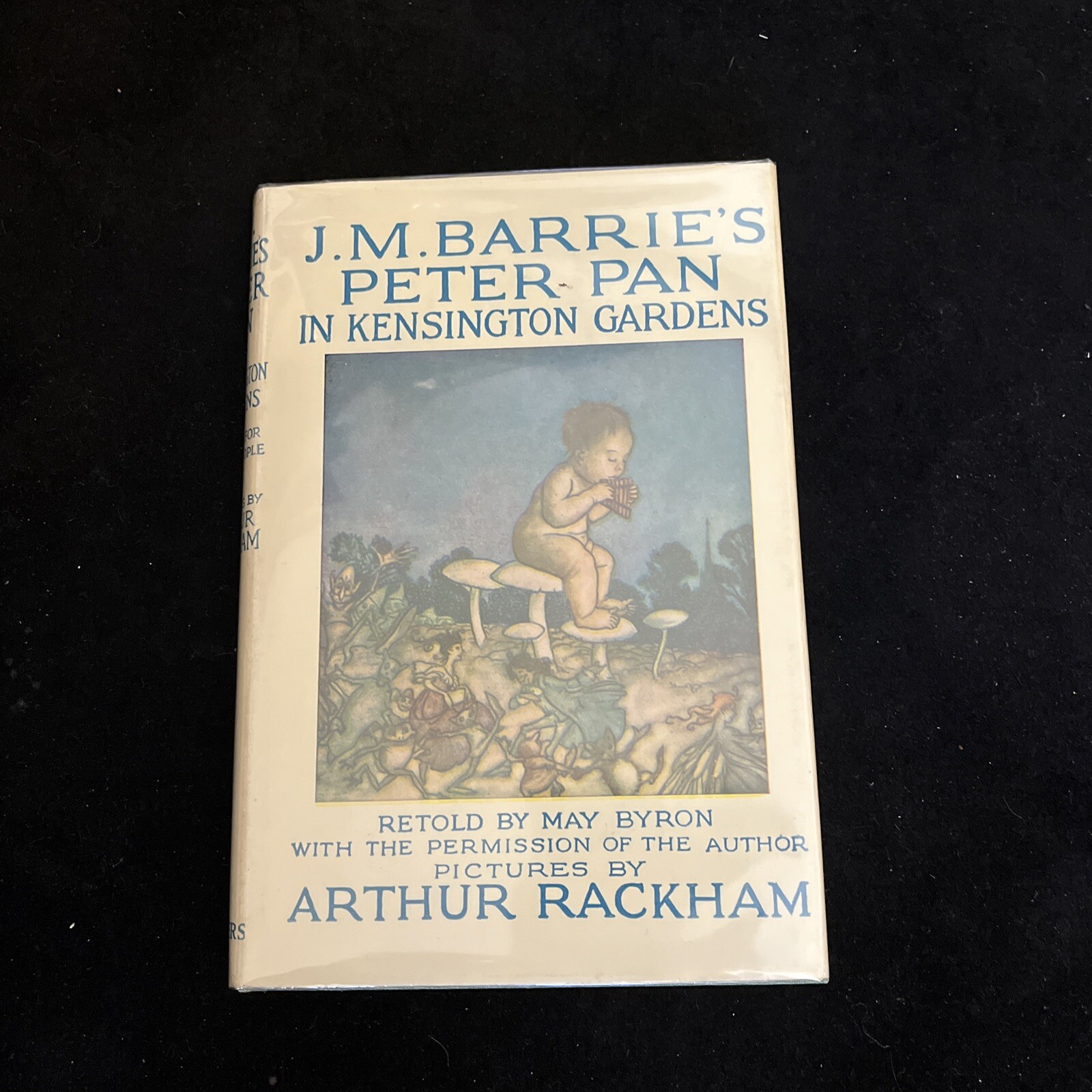 J.M. Barrie\'s Peter Pan in Kensington Gardens HC Byron, May; Illust. Fine/Fine