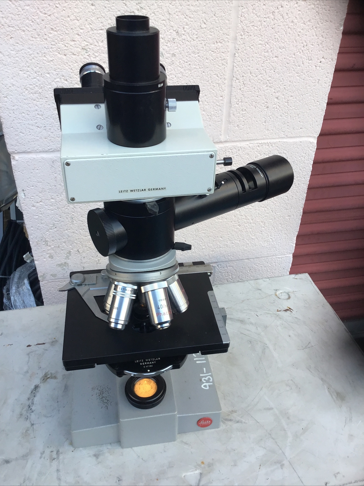 Leitz Wetzlar Type 020 441.012 Microscope