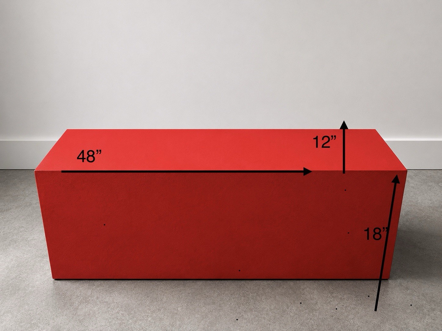Schluter Kerdi Prefabricated Shower Bench with Waterproofing  12”x18”x48”