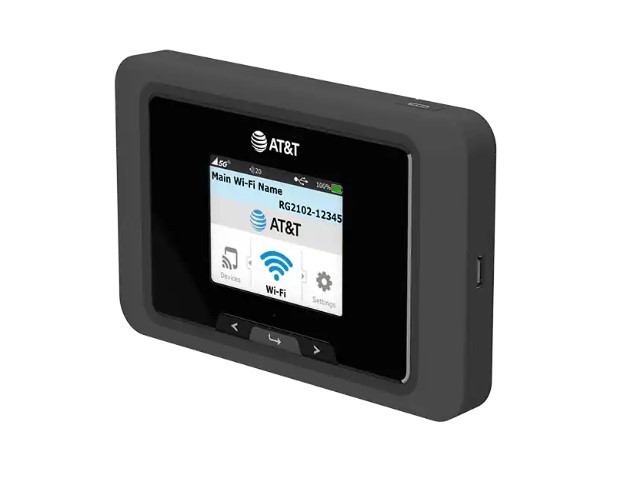 GOOD 6/10 FRANKLIN A50 RG2102 Black (AT&T) Mobile Hotspot (6468D)