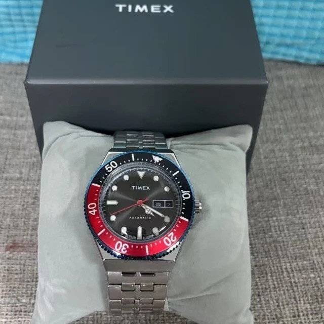 TIMEX Watch Automatic Men\'s Luxury Leisure Multifunction Stainless Steel Strip