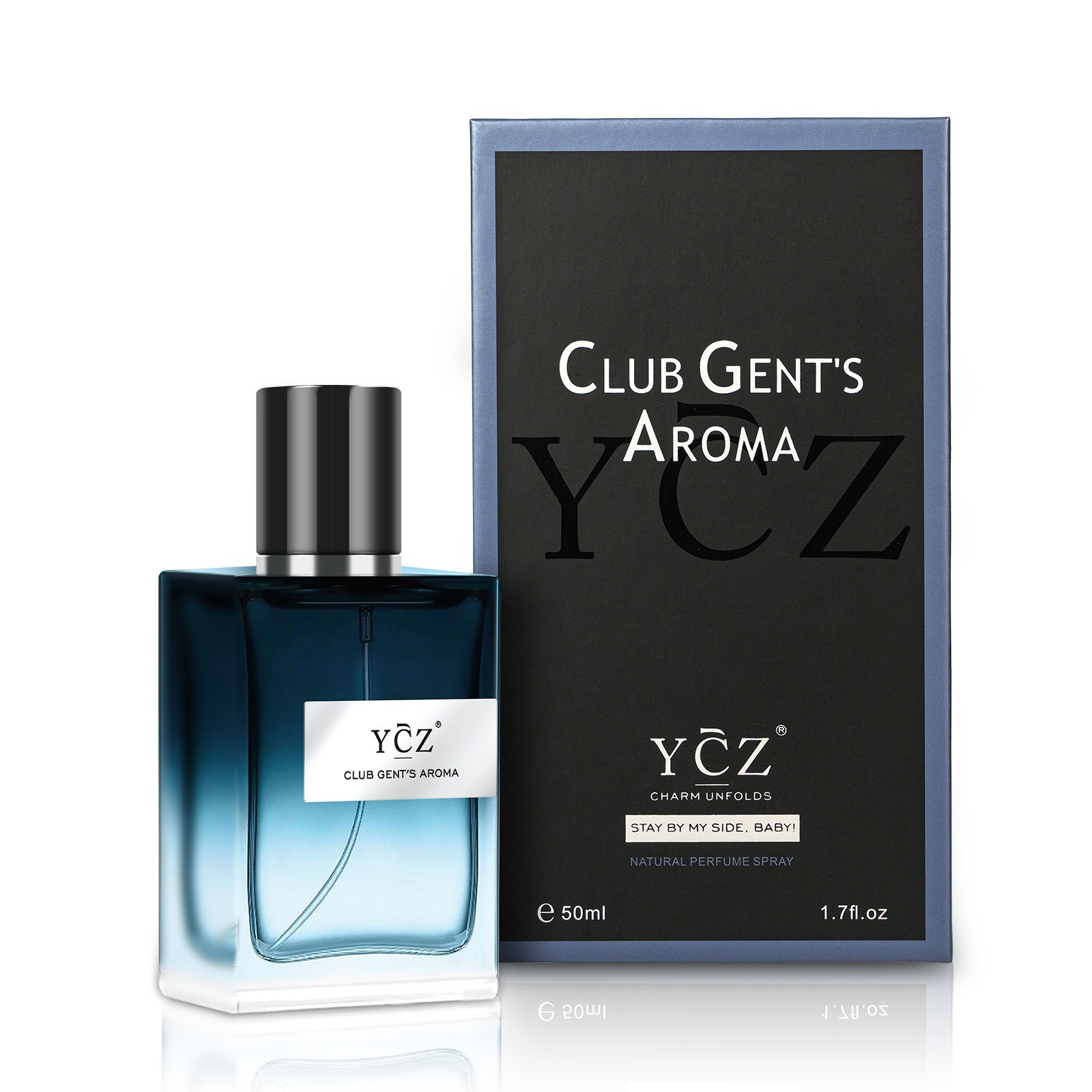 Ycz Club Gentleman\'s Aroma Eau de Parfum for Men,Date Night and Gifts 1.7 Fl Oz