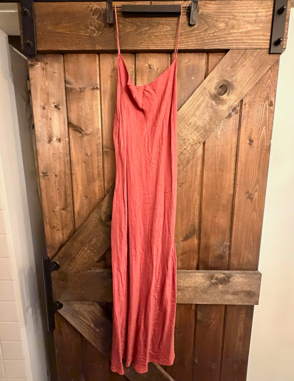 J.CREW Pink Satin Cupro Viscose Slip Midi Dress V-Neck Sleeveless Size 14 J.CREW Pink Satin Cupro Viscose Slip Midi Dress V-Neck Sleeveless Size 14