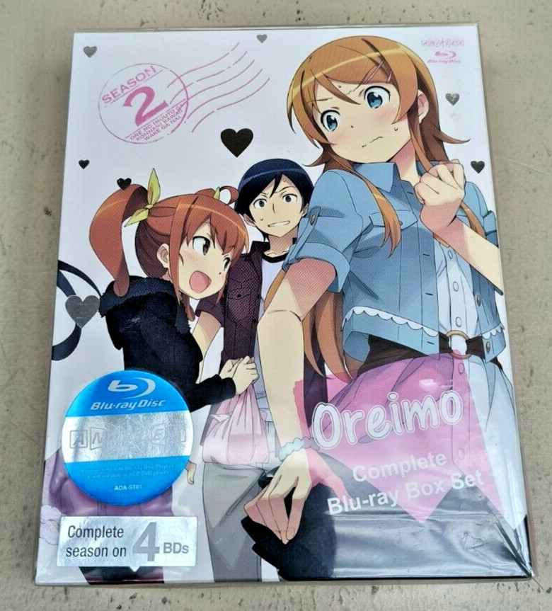 Oreimo 2nd Season Blu-ray Box Complete 4 Disks New Oreimo 2nd Season Blu-ray Box Complete 4 Disks New