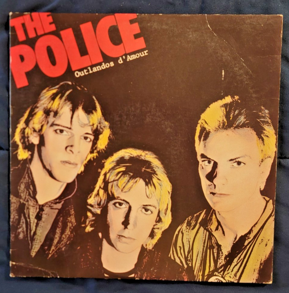 The Police - Outlandos D\'Amour A&M Records 1979 Vinyl Record SP-4753 Play Tested