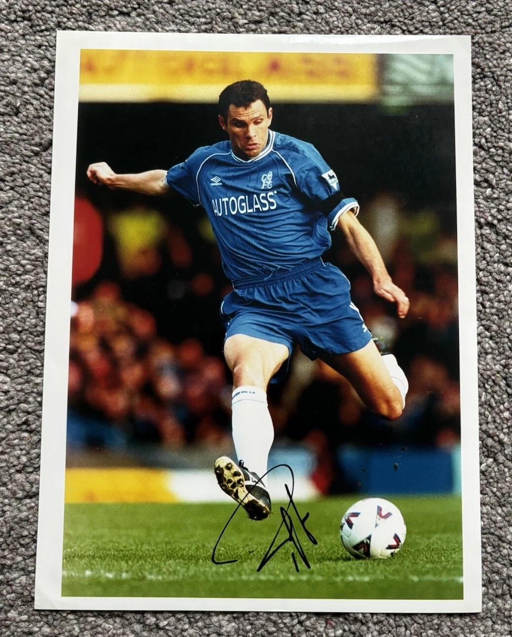 Signed Autograph Football Photographs Unframed 1960s to 00s | All with COA or PP