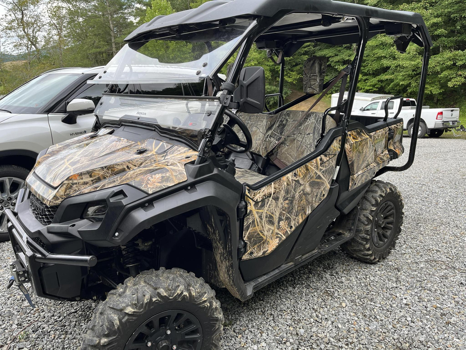 2016-25 Honda Pioneer 1000-5 graphic decal kit 24mil Tallgrass Duck Hunting Camo