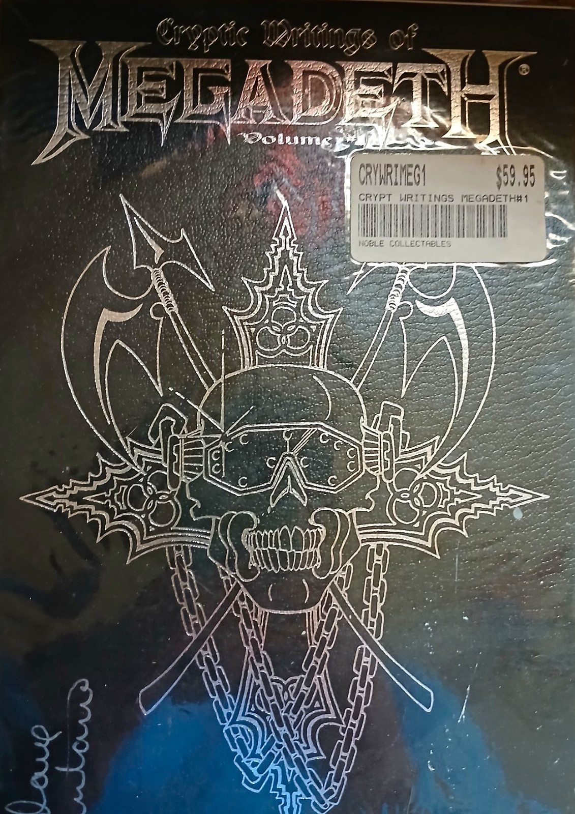 Megadeth Leather bound comic.. sealed...NEVER opened. Autographed Megadeth Leather bound comic.. sealed...NEVER opened. Autographed