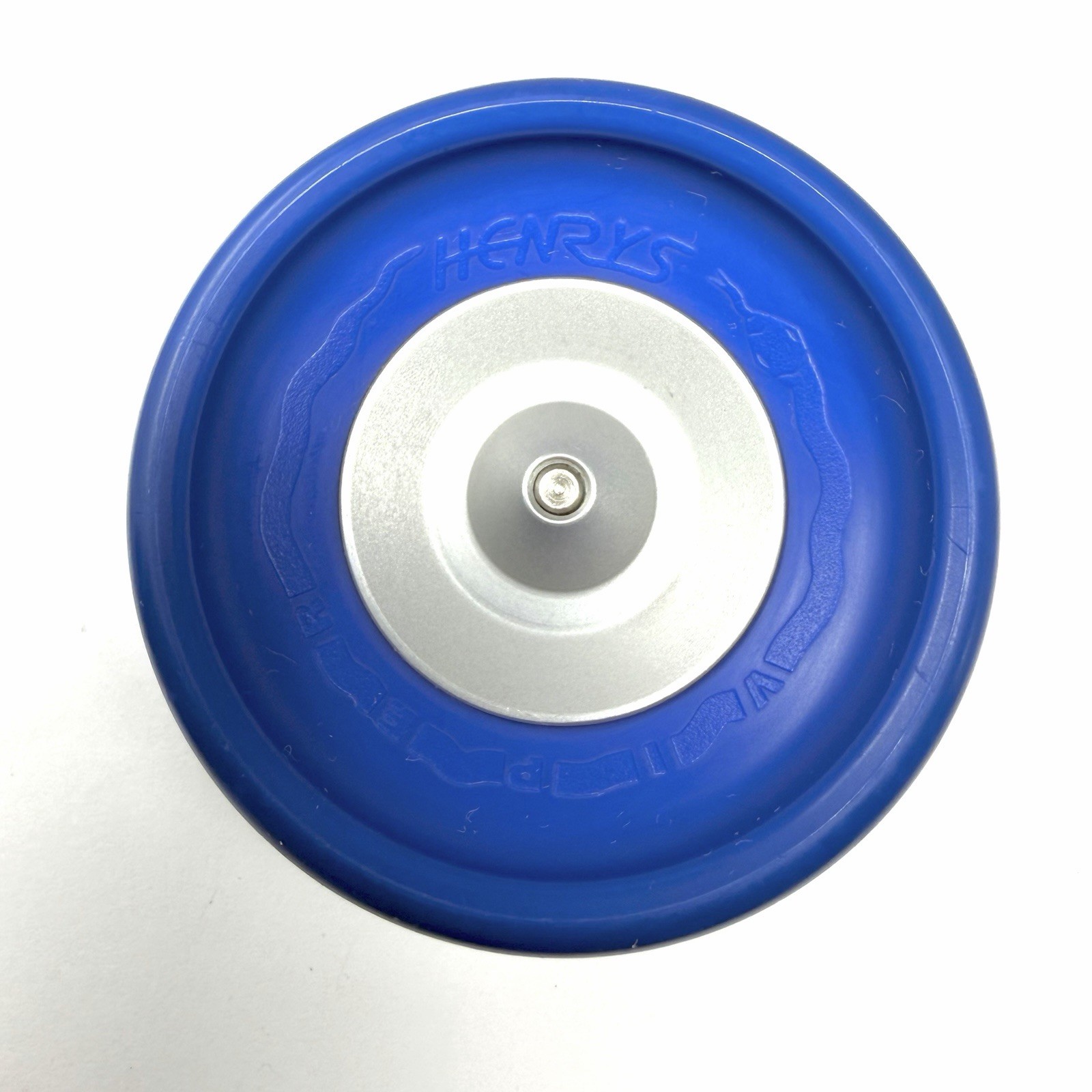 Vintage 90’s Henry\'s Viper Classic Yo-Yo Blue Shell Aluminum Hub Made in Germany
