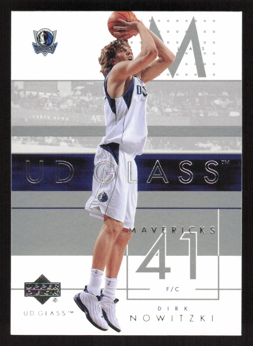 2002-03 UD Glass Dirk Nowitzki #13 Dallas Mavericks