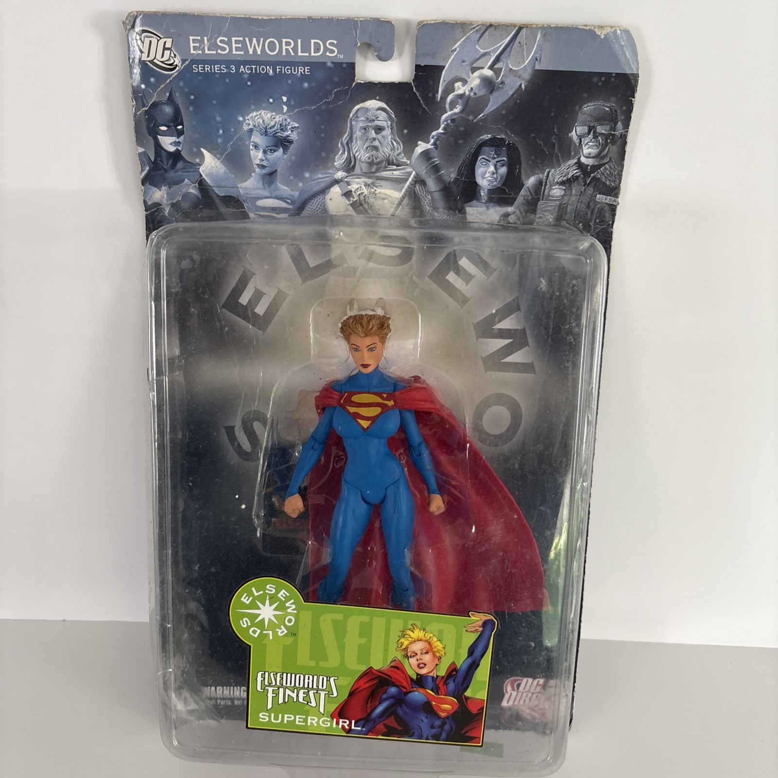 DC Direct Elseworlds Series 2 Elseworld's Finest Supergirl Action Figure - New DC Direct Elseworlds Series 2 Elseworld's Finest Supergirl Action Figure - New