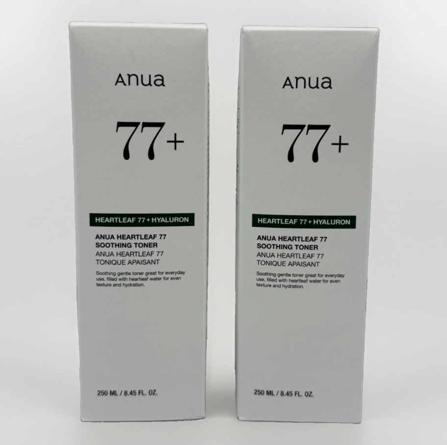 ANUA Heartleaf 77 Soothing Toner 250m( 8.45fl.oz) l x2 PackKorean Skincare NEW
