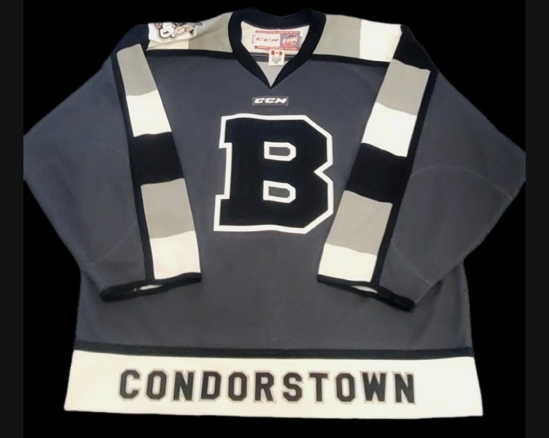 Vintage CCM Pro Stock Bakersfield Condors ECHL Jersey Size ( 54 ) Made in Canada
