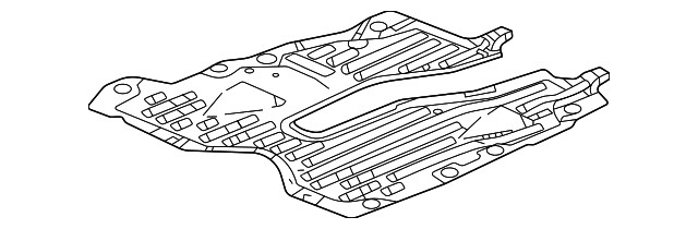 Genuine Acura Plate Engine Cover 74112-TGV-A00