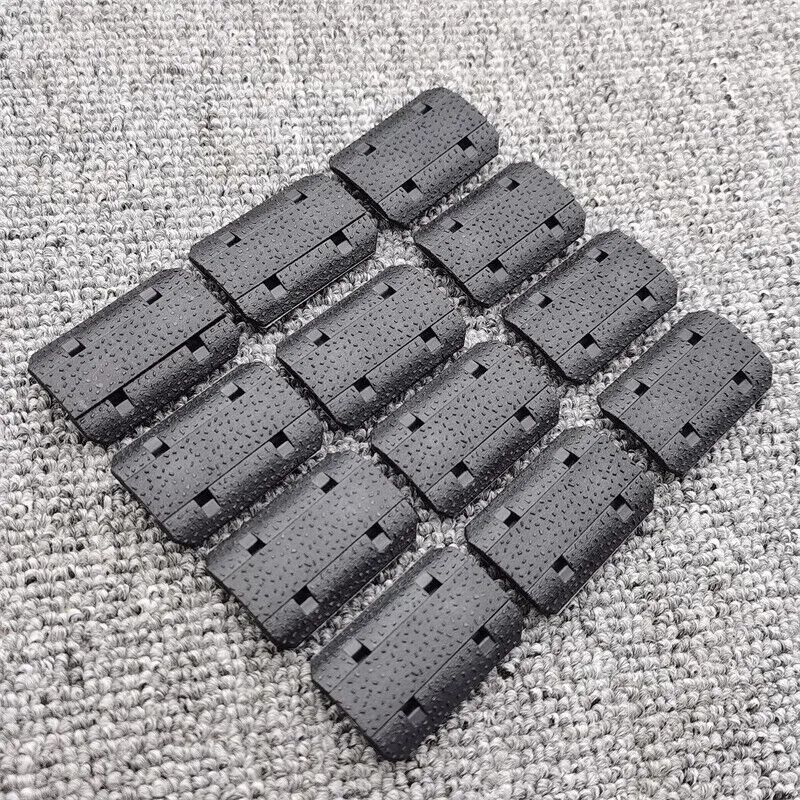 M-lok Rail Covers 12 Piece Polymer Pannel Covers Fit Mlok Rail System Black