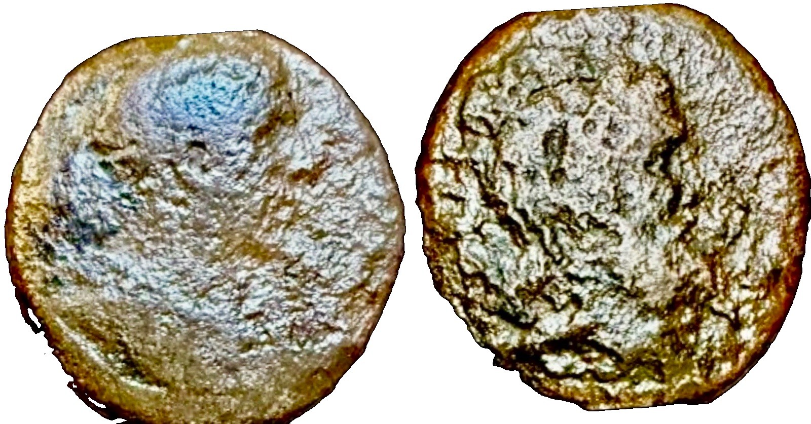 Diadumenian AE21 of Caesarea Maritima Samaria🤩 Scarce
