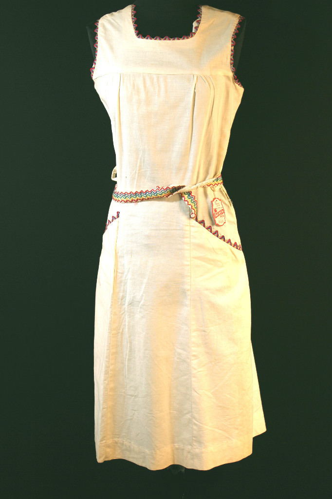 RARE 1930\'S-1940\'S DEADSTOCK COTTON DRESS SIZE SIZE 6